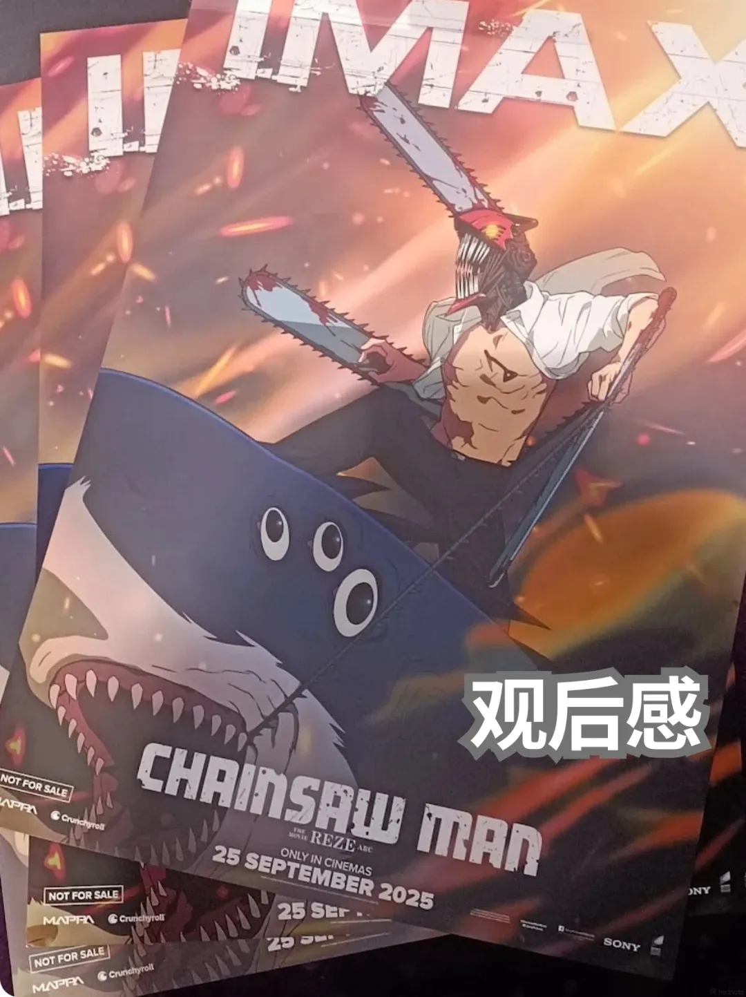 《电锯人剧场版:蕾塞篇》当我看完了蕾塞篇半夜场后 海报